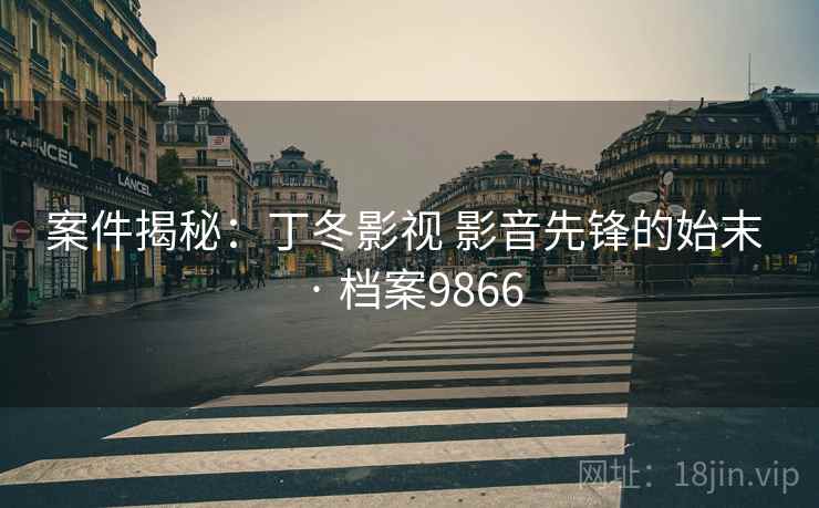 案件揭秘：丁冬影视 影音先锋的始末 · 档案9866  第2张